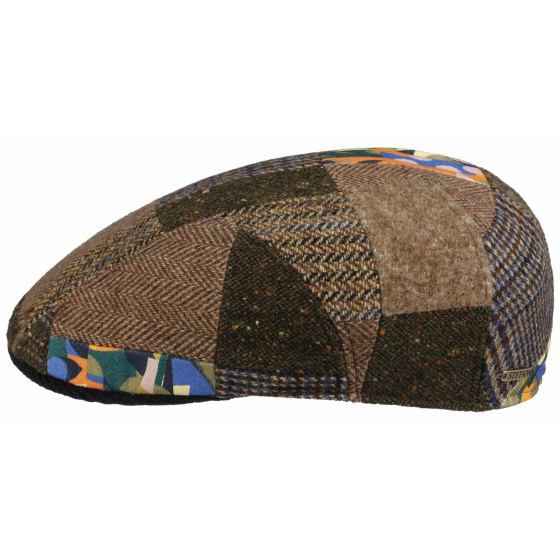 Andrews Patchwork Flat Cap - Stetson