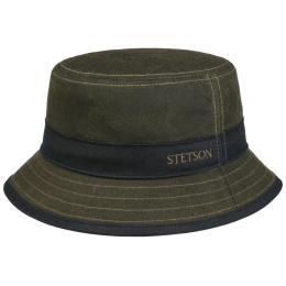 copy of Bob Huntsville Waxed Cotton Brown UPF 40+ - Stetson