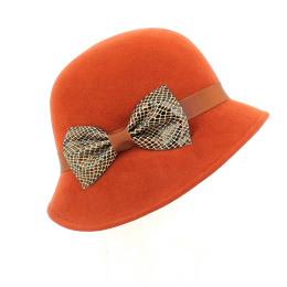 Chapeau Cloche Fleur fantaisie - Traclet