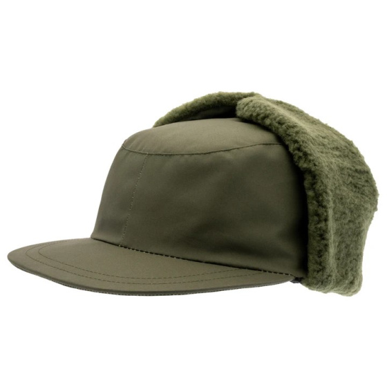 Loffe Hunter Cap with Ear Flaps Khaki - Traclet