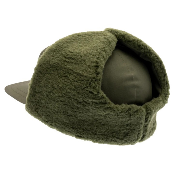 Loffe Hunter Cap with Ear Flaps Khaki - Traclet