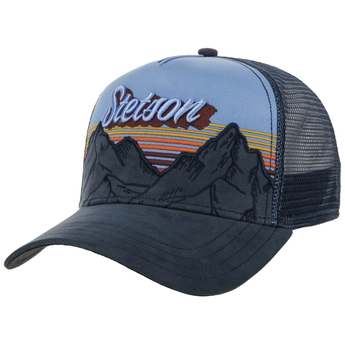 Trucker Cap Mountain Mist Heritage - Stetson ref 22645 chapellerie traclet