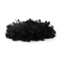 Toque de spectacle (Velours Noir avec ses plumes) - Traclet