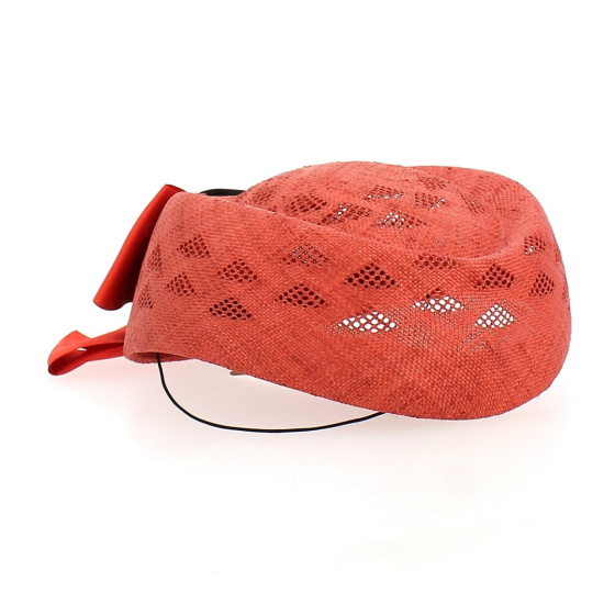 Tambourin rouge avec cocarde BCH - Chapellerie TRACLET - France