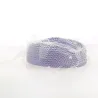 Tambourin Paille violette avec sa voilette blanche - Traclet