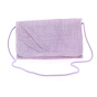 Mauve ceremony clutch - Chapellerie Traclet - France