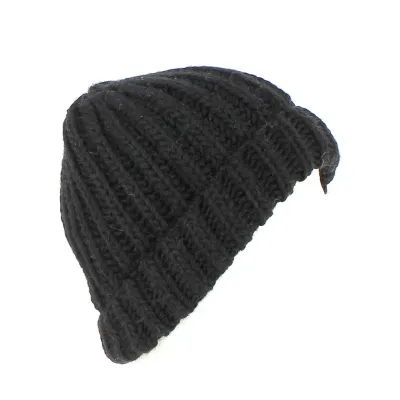 Bonnet Capelli noir 29915 - Chapellerie TRACLET