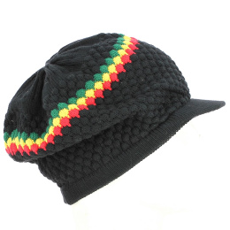 Bonnet Bob Marley Reggae - Chapellerie TRACLET