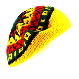 Béret Andrean Reggae Laine - Chapellerie TRACLET