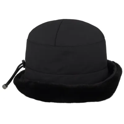 Vanessa Waterproof Cloche Hat Black - Fléchet Reference: 22707| Chapellerie Traclet