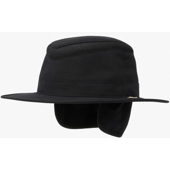 LTM5 AIRFLO® Ear Flap Hat Black UPF 50+ - Tilley
