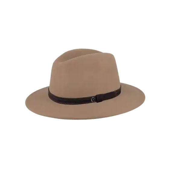 Chapeau Traveller Gianni Cache-Oreilles Feutre Castor - Fléchet