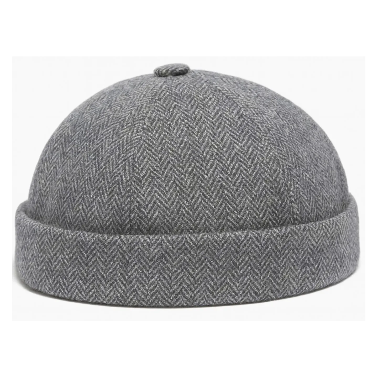 Docker Beanie Cooper Chevron Grey - Traclet Reference: 22731| Chapellerie Traclet