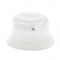 Bob blanc - chapeau tissu