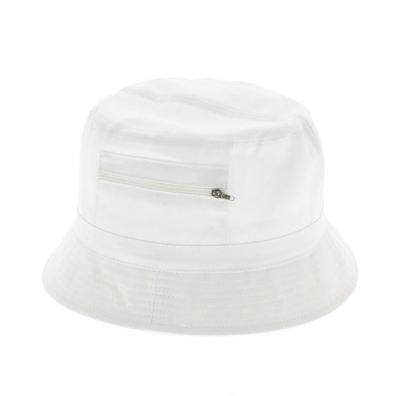 White Bob - fabric hat