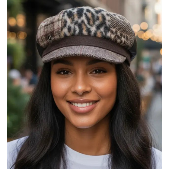 Casquette Gavroche Ravenne Patchwork - Fléchet