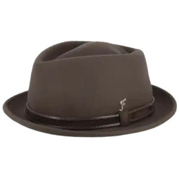 copy of Porkpie Hat Novare Black Felt - Fléchet