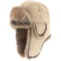 Chapka Sasha Fausse Fourrure Beige - Herman