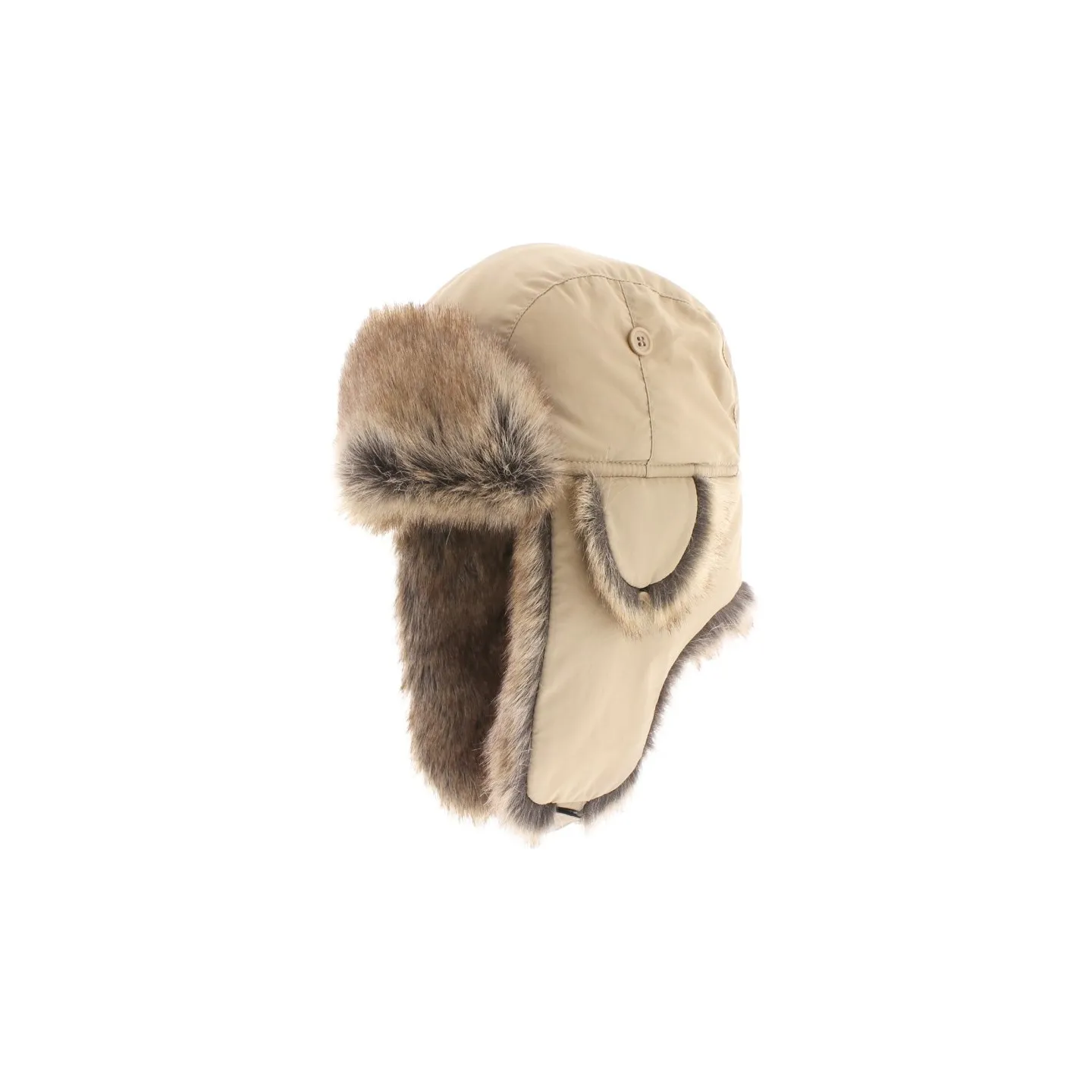 Sasha Beige Faux Fur Ushanka - Herman Reference: 22744| Chapellerie Traclet