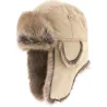 Sasha Beige Faux Fur Ushanka - Herman Reference: 22744| Chapellerie Traclet