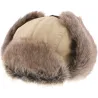 Chapka Sasha Fausse Fourrure Beige - Herman  Reference : 22744| Chapellerie Traclet