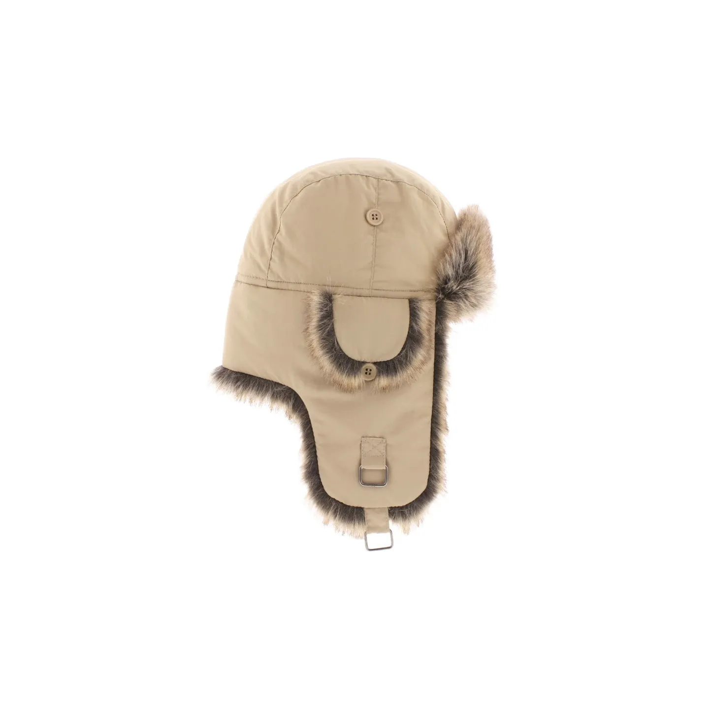 Chapka Sasha Fausse Fourrure Beige - Herman  Reference : 22744| Chapellerie Traclet