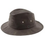 Giovanni Oiled Cotton Hat Brown - Fléchet