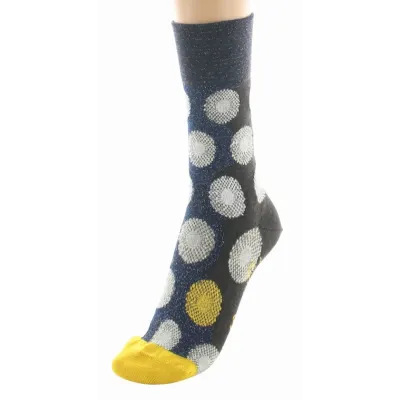 Women's Graphic Wool Socks Made in France - Berthe Reference: 22756| Chapellerie Traclet