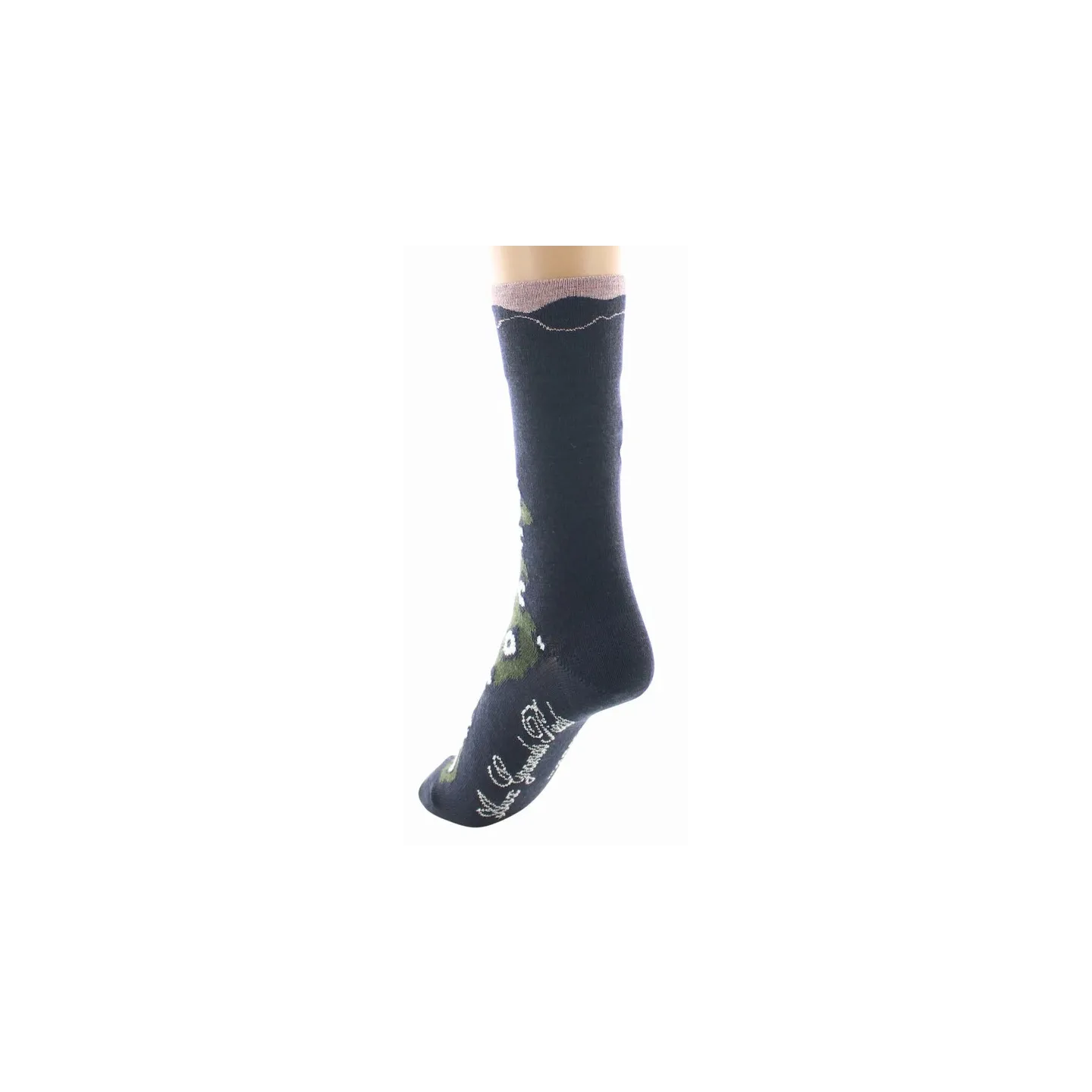 Chaussettes Femme Losanges Laine Made in France - Berthe Reference : 22757| Chapellerie Traclet