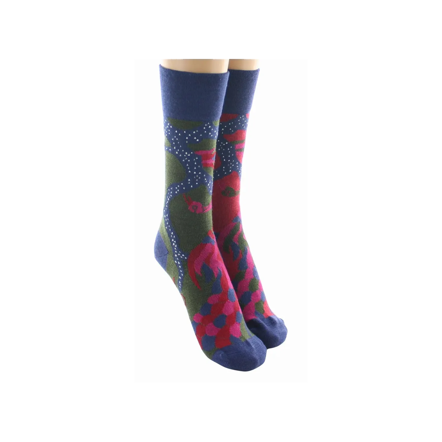Chaussettes Femme Le Paon Laine Made in France - Berthe Reference : 22758| Chapellerie Traclet