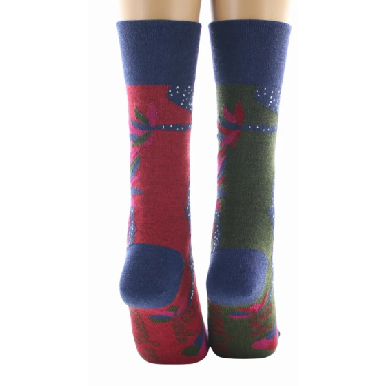 Chaussettes Femme Le Paon Laine Made in France - Berthe