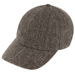 Casquette Baseball Terzo Chevron Taupe - Traclet