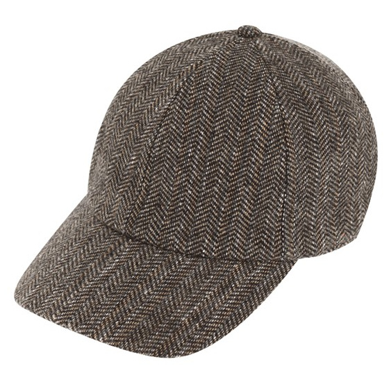 Terzo Chevron Taupe Baseball Cap - Traclet