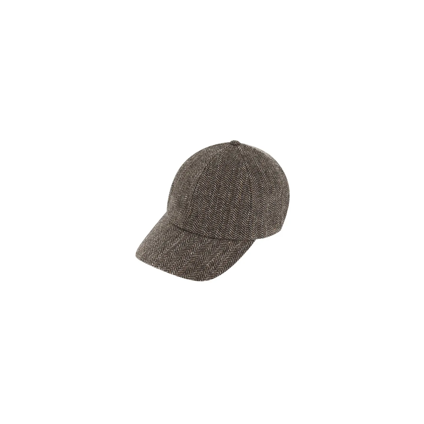 Terzo Chevron Taupe Baseball Cap - Traclet, ref 22761 traclet hat shop
