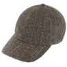 Terzo Chevron Taupe Baseball Cap - Traclet, ref 22761 traclet hat shop