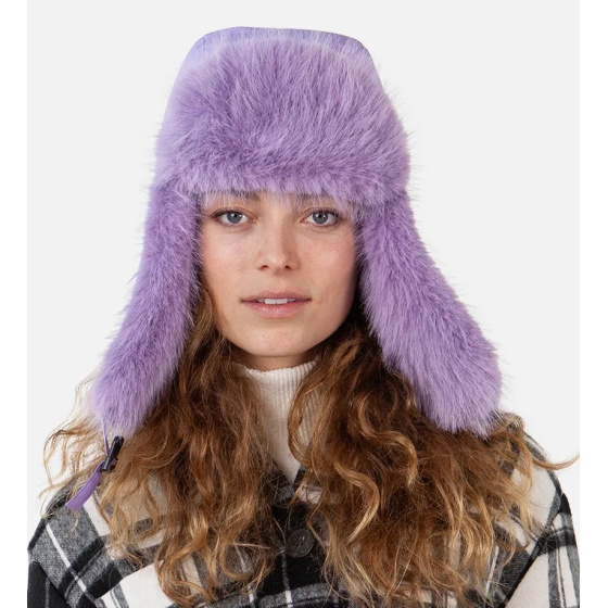 Hawka Bomber Purple Ushanka - Barts Hawka Bomber Purple Ushanka - Barts
