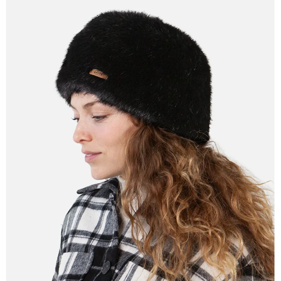 Toque JOSH Fausse Fourrure Noir - Barts