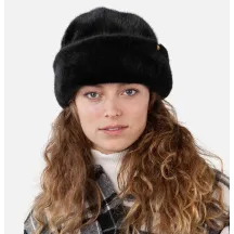 Toque Cherrybush Fausse Fourrure Noire - Barts