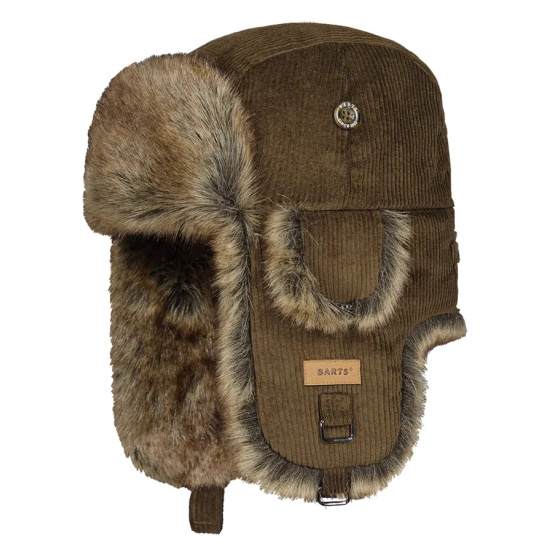 Rib Bomber Brown Chapka - BARTS Rib Bomber Brown Chapka - BARTS