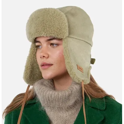 Kegalle Bomber Pale Army Faux Skin Chapka - BART Reference: 22778| Chapellerie Traclet