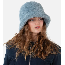 Bantota Blue Faux Fur Women's Bucket Hat - Barts