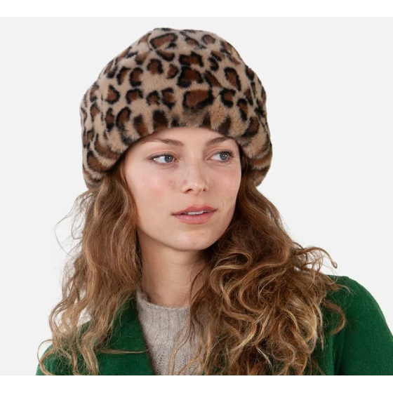 Cherrybush Faux Fur Leopard Print Hat - Barts Cherrybush Faux Fur Leopard Print Hat - Barts