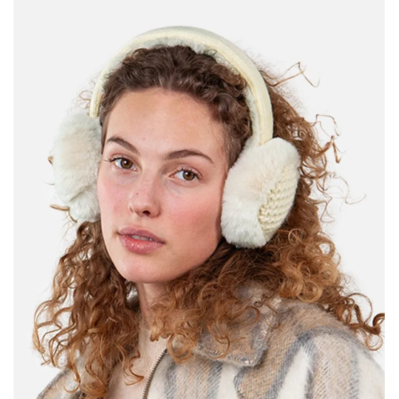 Bigwit Faux Fur Earmuffs Cream - Barts