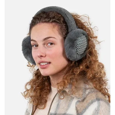 Cache-Oreilles Bigwit Fausse Fourrure Gris - Barts