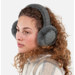 Cache-Oreilles Bigwit Fausse Fourrure Gris - Barts