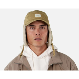 Hafnar Cap with Faux Fur Ear Flaps Sand - Barts