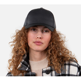 Courtnie Waterproof Black Baseball Cap - Barts