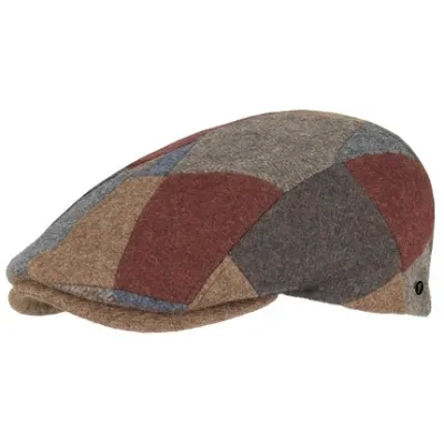 Belfaci Hatteras Patchwork Silk Beige Cap - Fléchet