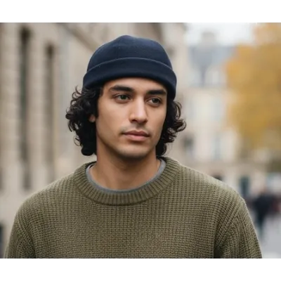 Placido Wool Docker Beanie - Flechet ref 22804 chapellerie traclet