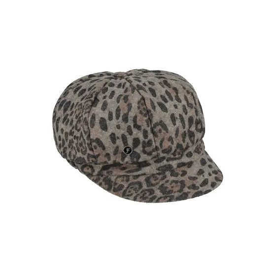 Casquette Gavroche Alessia Léopard - Fléchet Casquette Gavroche Alessia Léopard - Fléchet